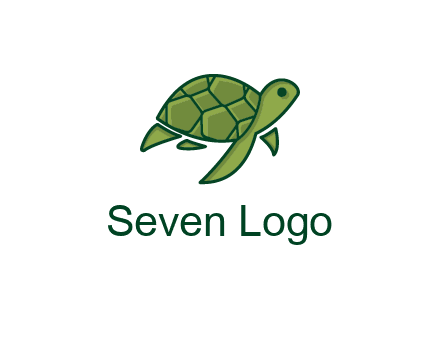abstract baby turtle