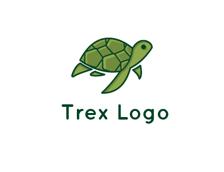 abstract baby turtle