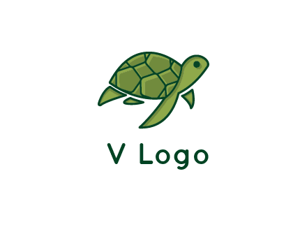 abstract baby turtle