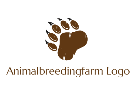 bear claw mark