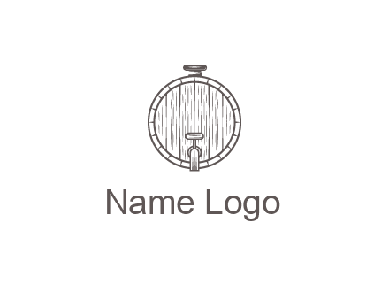 wine barrel