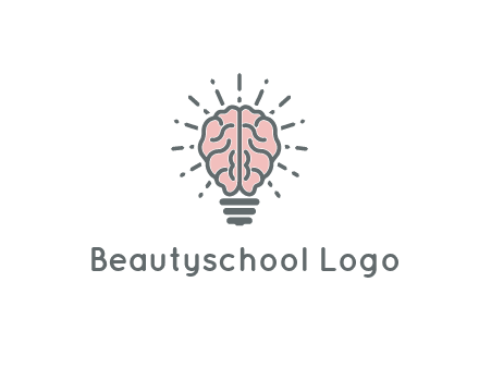 brain forming light bulb
