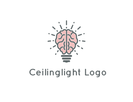 brain forming light bulb