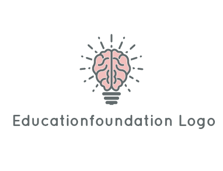 brain forming light bulb