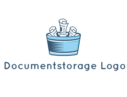 documents in basket