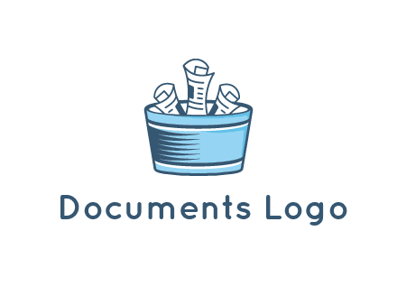 documents in basket