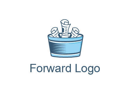 documents in basket
