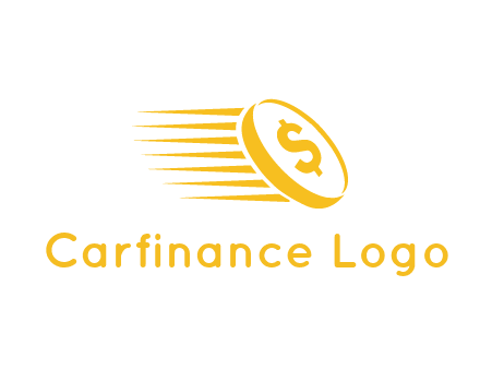 negative spacing coin with dollar sign