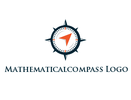 arrow in compass frame