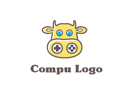 gaming controls on cow nose