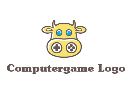 gaming controls on cow nose