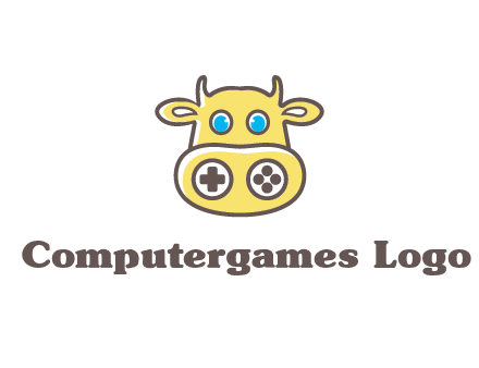 gaming controls on cow nose