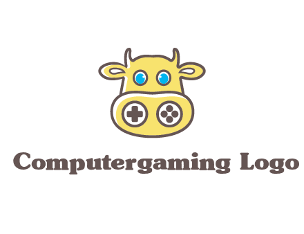 gaming controls on cow nose