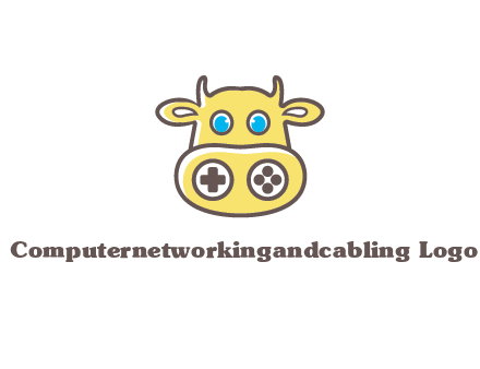 gaming controls on cow nose