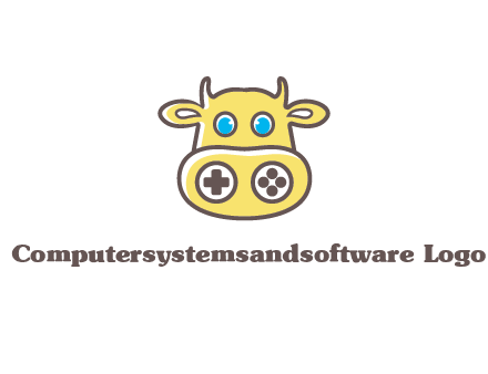 gaming controls on cow nose