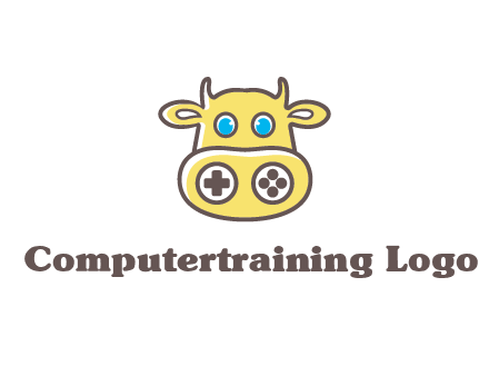 gaming controls on cow nose