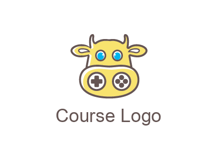 gaming controls on cow nose