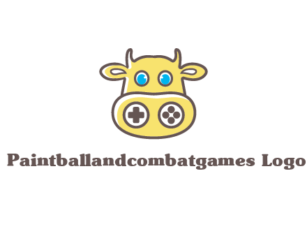 gaming controls on cow nose