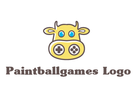 gaming controls on cow nose