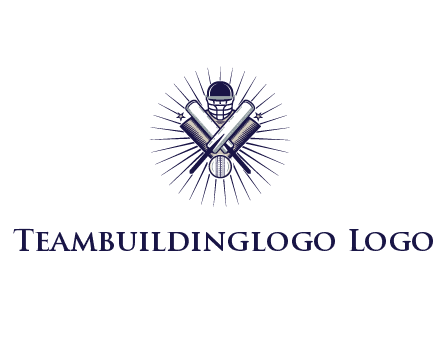 cricketer with batsman and ball