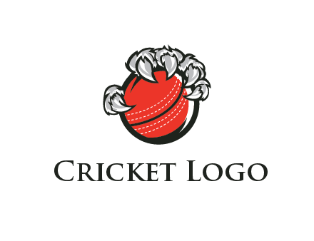 claw holding cricket ball