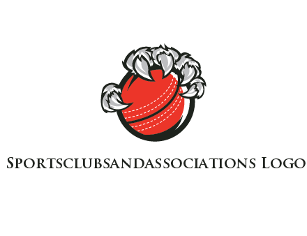 claw holding cricket ball