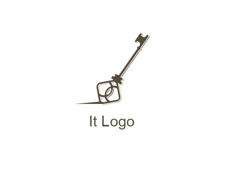 standing key
