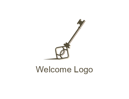 standing key