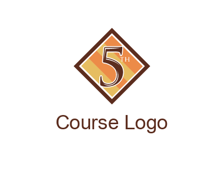 number 5 in rhombus