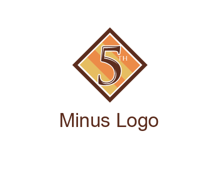 number 5 in rhombus