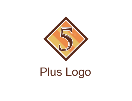 number 5 in rhombus