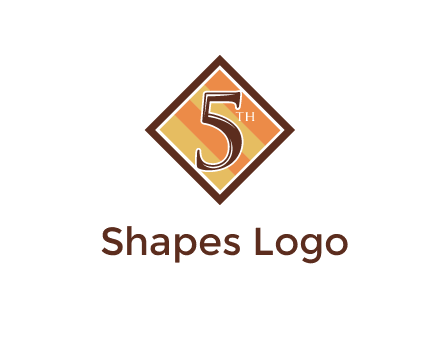number 5 in rhombus