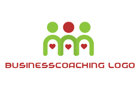 people with heart holding hands symbol