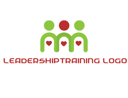 people with heart holding hands symbol