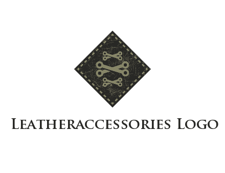 stitches in rhombus