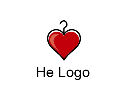 hook attached to heart