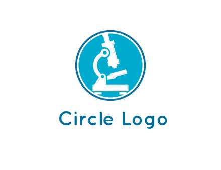 microscope in circle