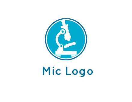 microscope in circle