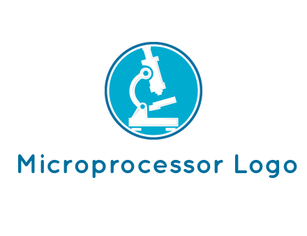 microscope in circle