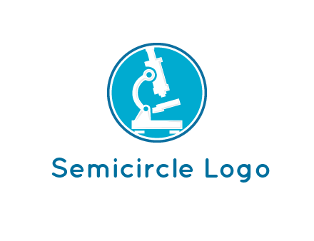 microscope in circle