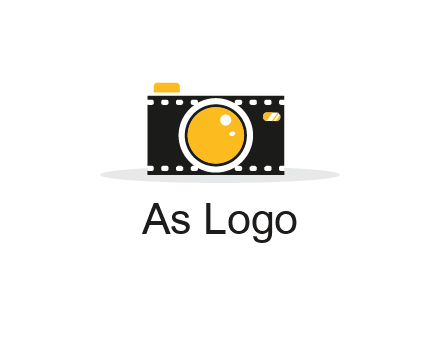 film strip with circle forming camera