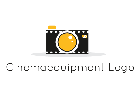 film strip with circle forming camera