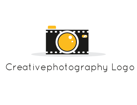 film strip with circle forming camera