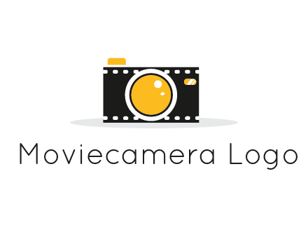 film strip with circle forming camera