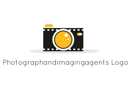 film strip with circle forming camera