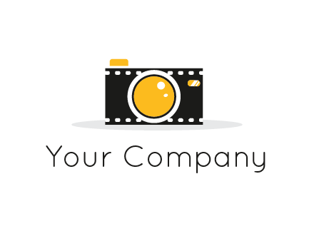 film strip with circle forming camera