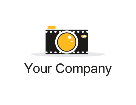 film strip with circle forming camera