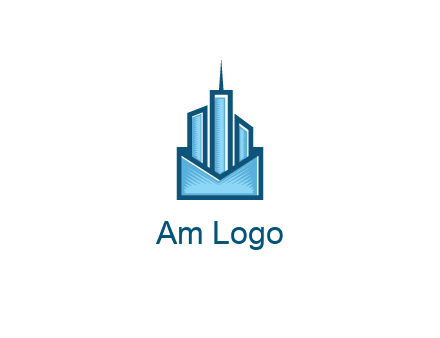skyscrapers in envelope