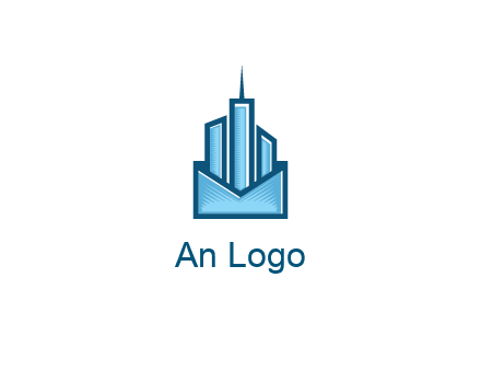 skyscrapers in envelope