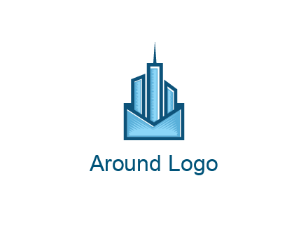 skyscrapers in envelope